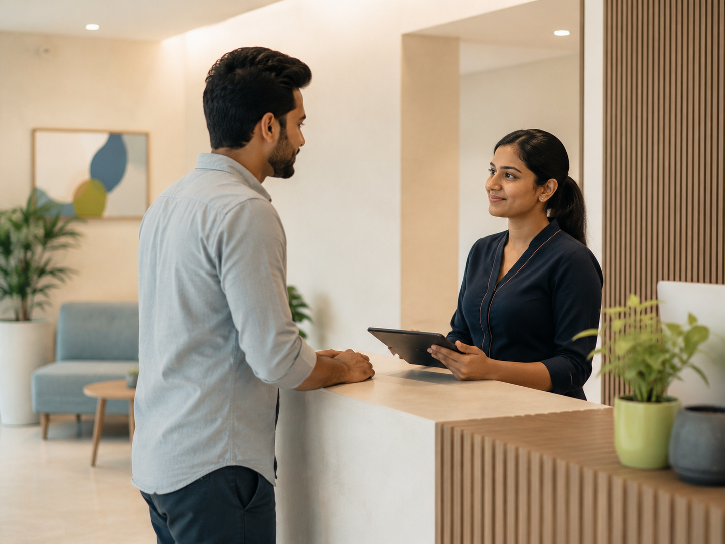 Healthcare digital experience concept visual